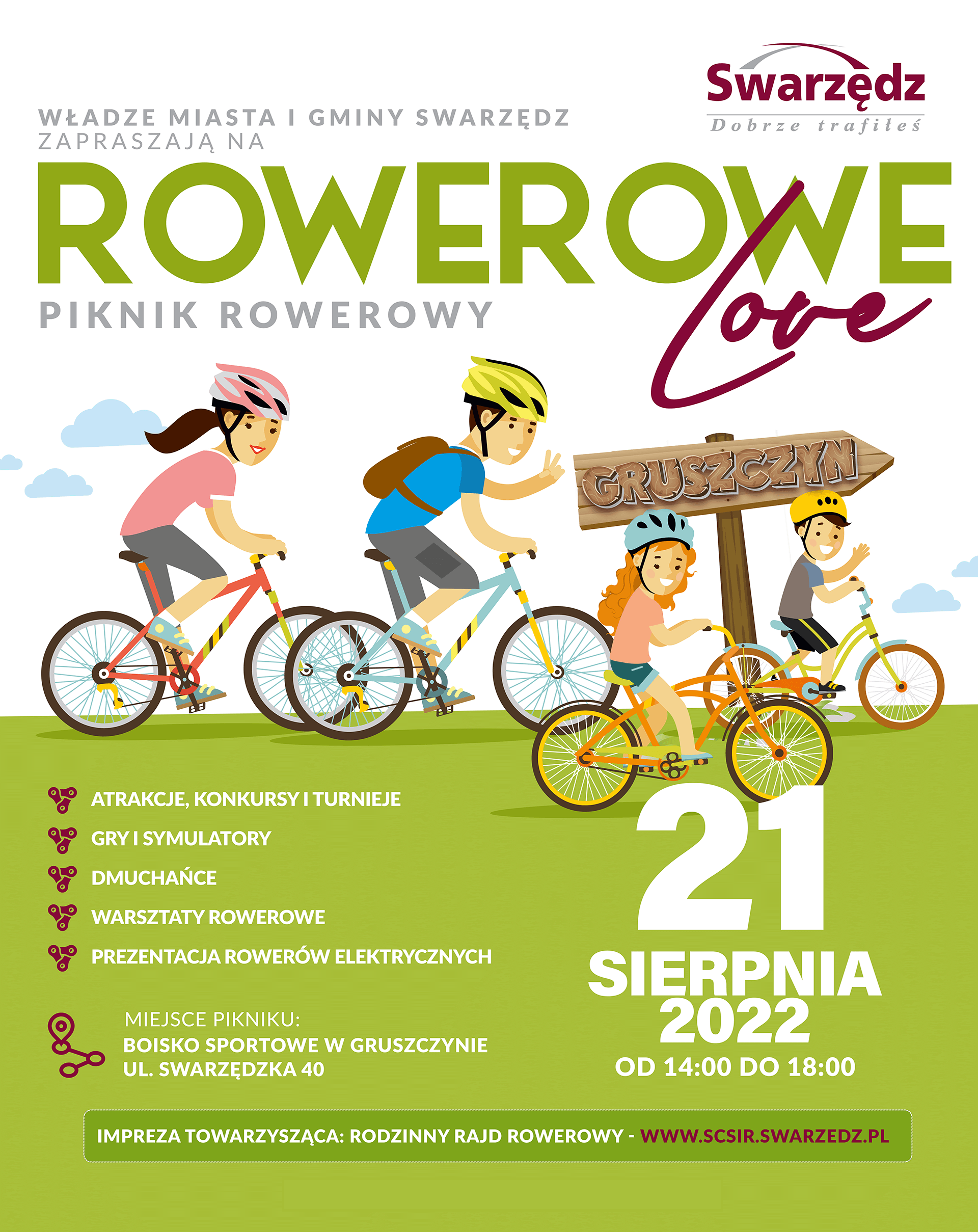 Rowerowe Love 2022 - plakat